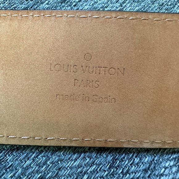 LOUIS VUITTON MONOGRAM BROWN WOMENS BELT ๐ AUTHENTIC ๐ - Picture 5 of 7